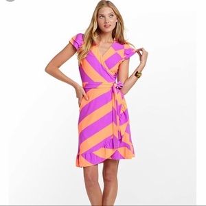 Lilly Pulitzer Adriel Ruffle Wrap Dress